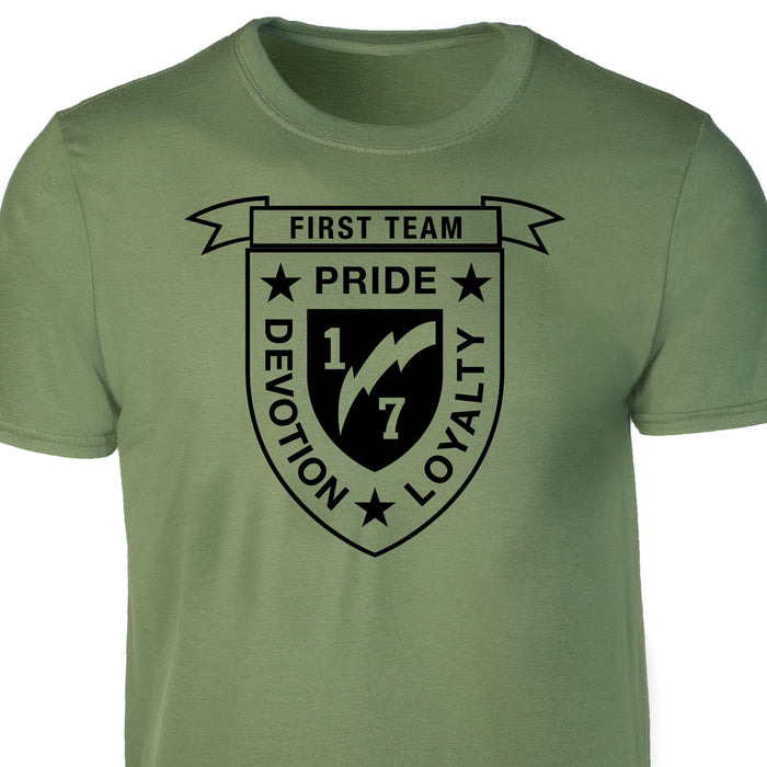 1st Battalion 7th Marines T-shirt