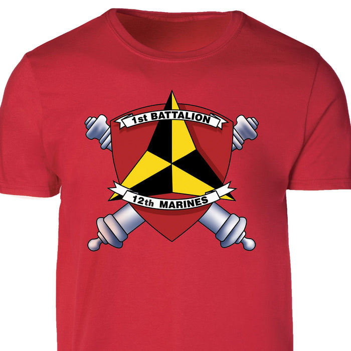 1st Battalion 12th Marines T-shirt - SGT GRIT