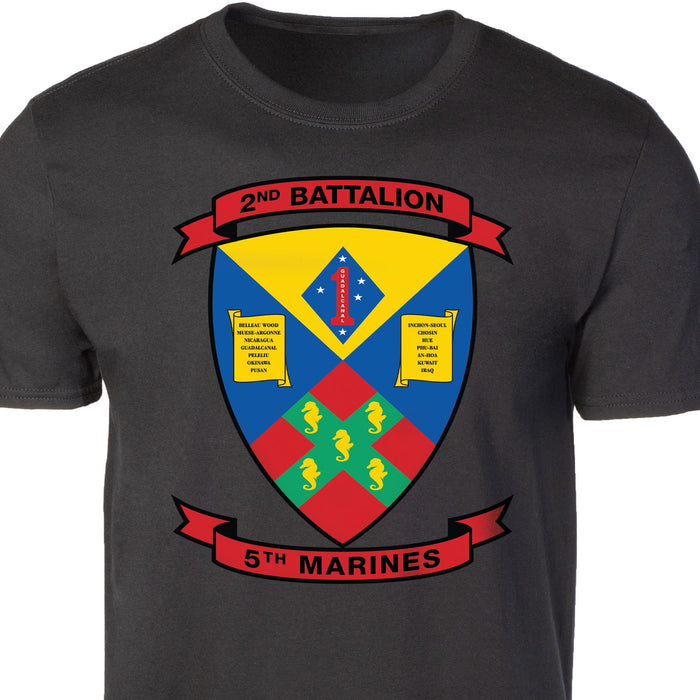 2nd Battalion 5th Marines T-shirt - SGT GRIT