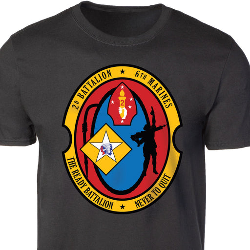 2nd Battalion 6th Marines T-shirt - SGT GRIT