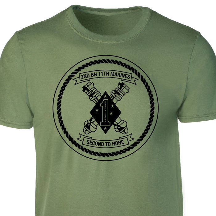 2nd Battalion 11th Marines T-shirt - SGT GRIT