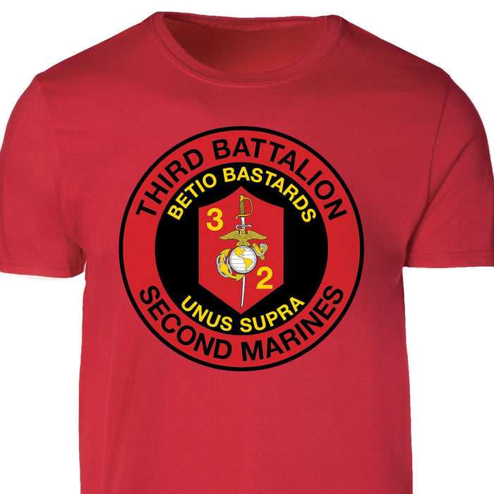 3rd Battalion 2nd Marines T-shirt - SGT GRIT