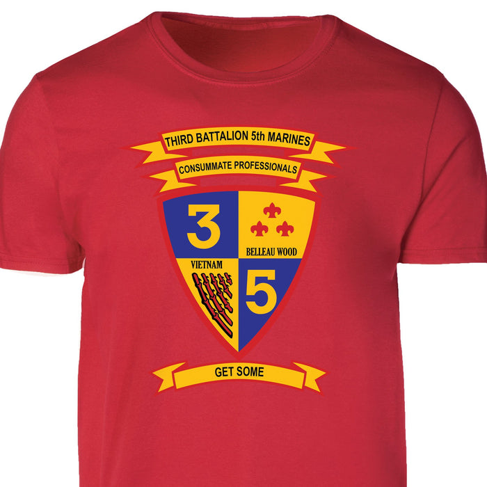 3rd Battalion 5th Marines T-shirt - SGT GRIT