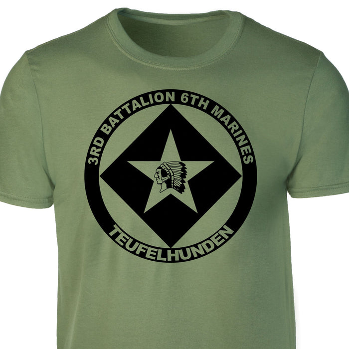 3rd Battalion 6th Marines T-shirt - SGT GRIT
