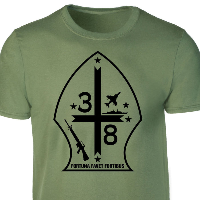 3rd Battalion 8th Marines T-shirt - SGT GRIT