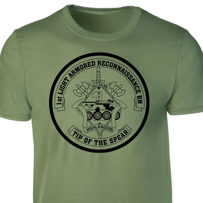 1st LAR Battalion T-shirt - SGT GRIT