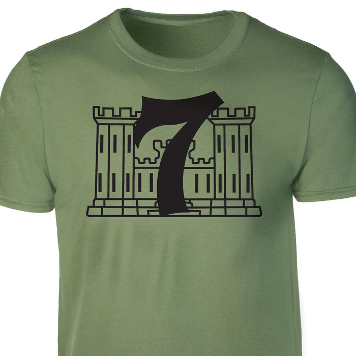 7th Engineers Battalion T-shirt - SGT GRIT