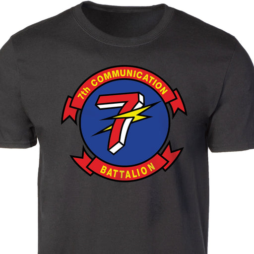 7th Communication Battalion Patch T-shirt - SGT GRIT