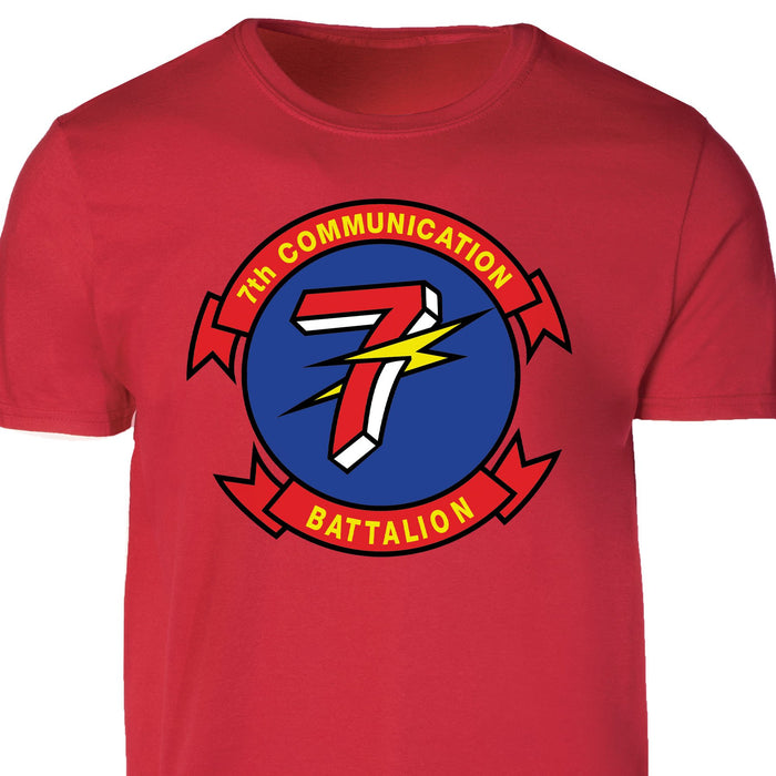 7th Communication Battalion Patch T-shirt