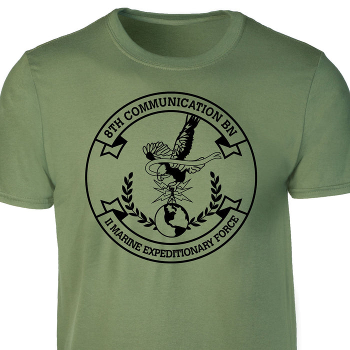 8th Communication Battalion T-shirt - SGT GRIT