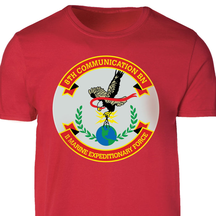 8th Communication Battalion T-shirt - SGT GRIT