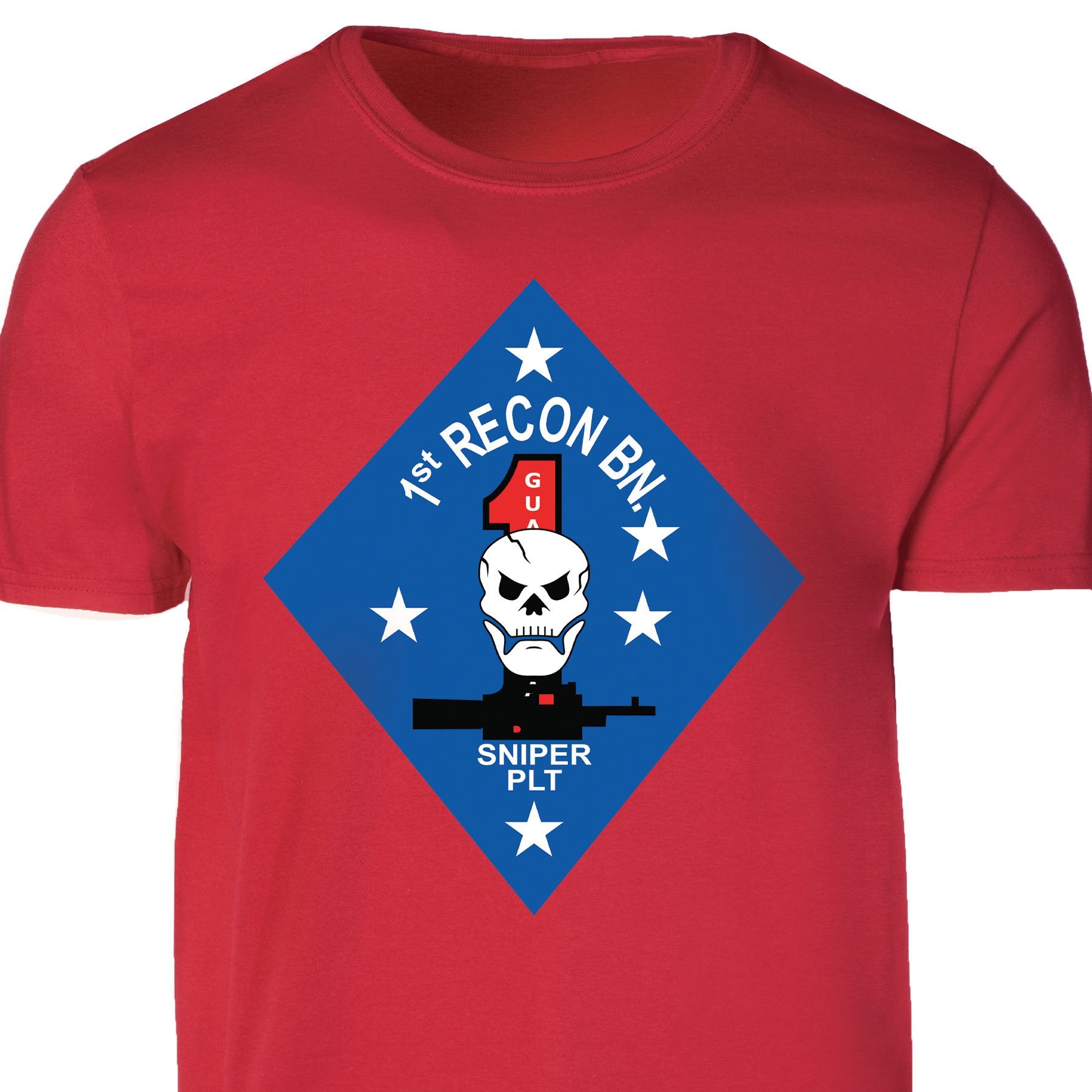 1st Recon Battalion Sniper Platoon T-shirt – SGT GRIT