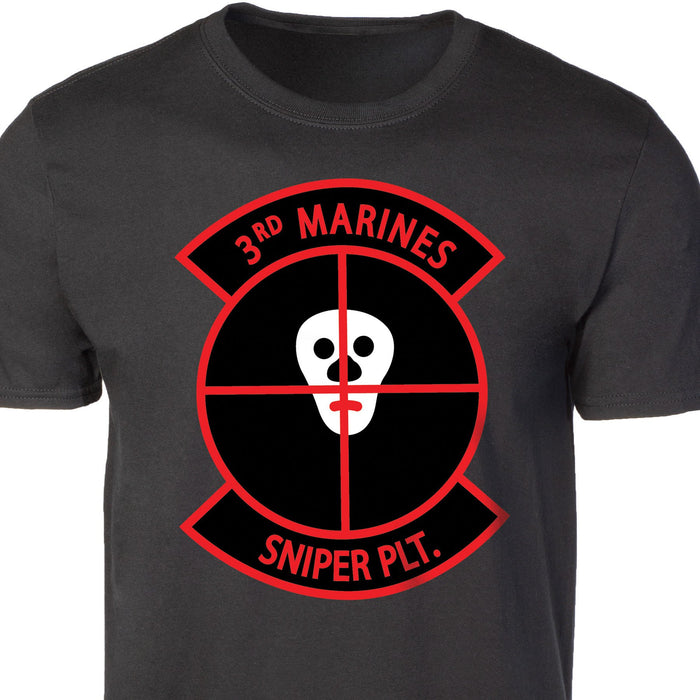 3rd Marines Sniper Platoon T-shirt - SGT GRIT