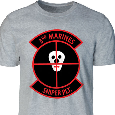3rd Marines Sniper Platoon T-shirt - SGT GRIT