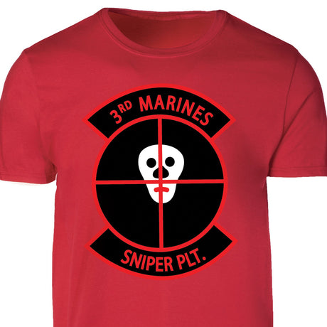 3rd Marines Sniper Platoon T-shirt - SGT GRIT