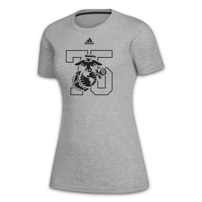 Adidas USMC 75 Women's Performance T-shirt - SGT GRIT